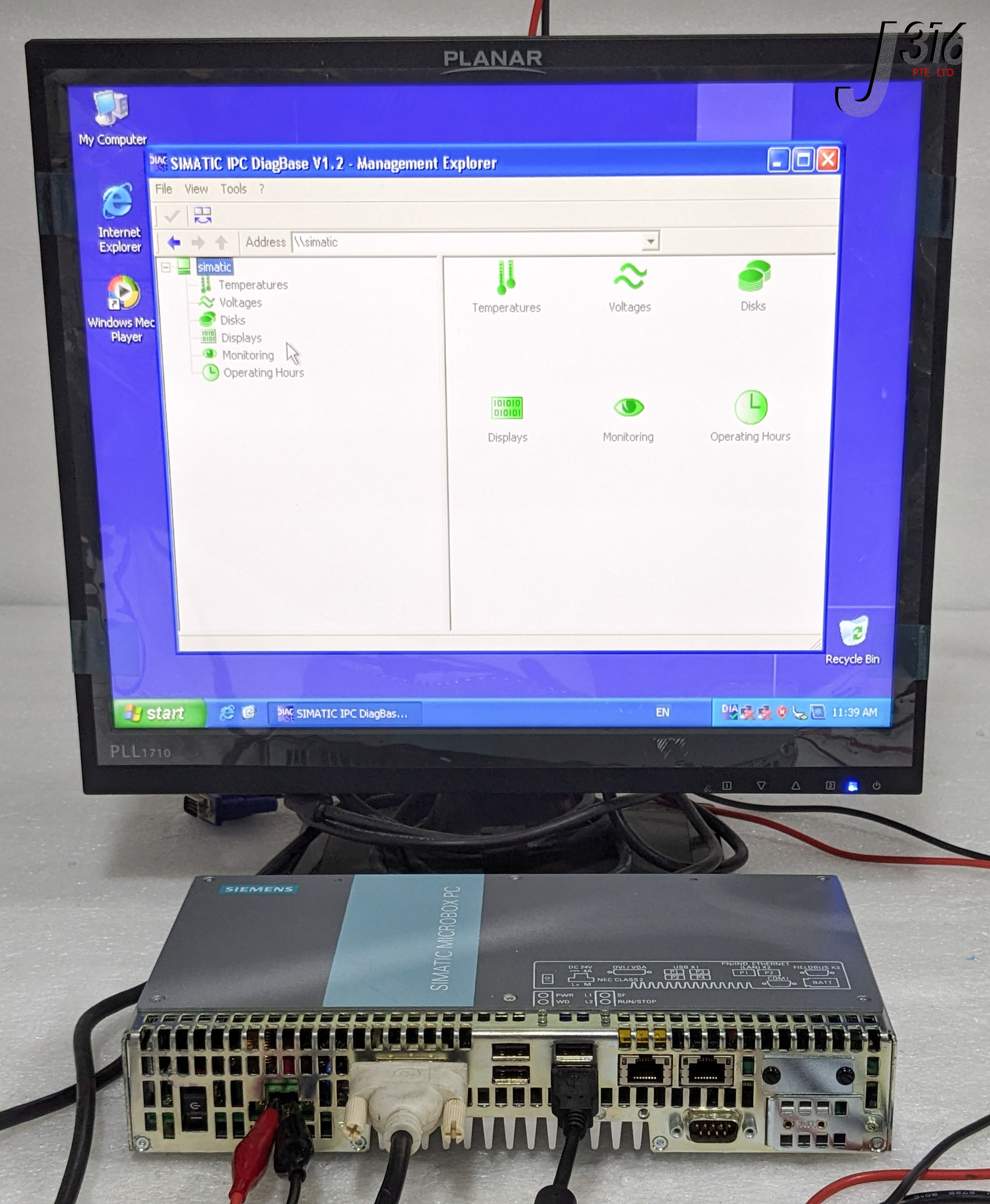 36622 SIEMENS SIMATIC IPC427C MICROBOX PC PROCESSOR (NEW) 6ES7647